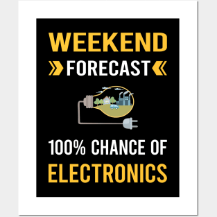 Weekend Forecast Electronics Posters and Art